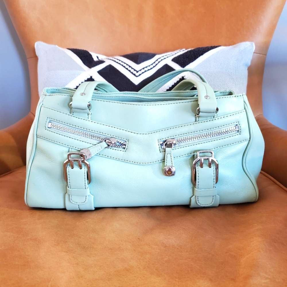 Cole Haan mint green bag
